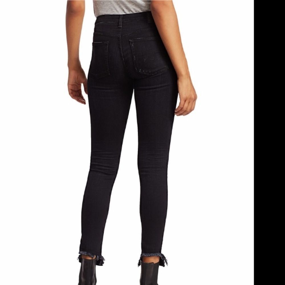 R13 Alison Skinny Stratford Black Size 25 - Picture 6 of 17